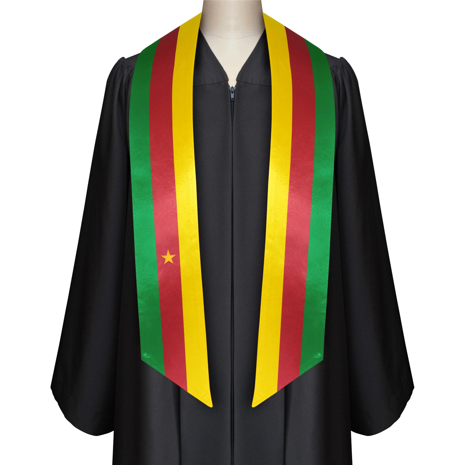 Cameroon International Graduation Stole/Sash Study Abroad Graduate by Wholesale Grad Supply