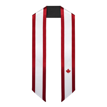 Canada International Graduation Stole/Sash Study Abroad Graduate by Wholesale Grad Supply