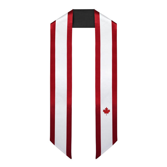 Canada International Graduation Stole/Sash Study Abroad Graduate by Wholesale Grad Supply