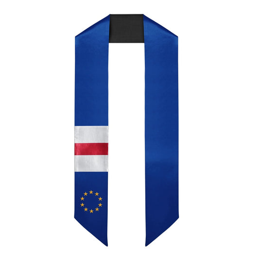 Cape Verde International Graduation Stole/Sash Study Abroad Graduate by Wholesale Grad Supply