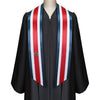 Costa Rica International Graduation Stole/Sash Study Abroad Graduate by Wholesale Grad Supply