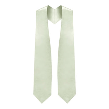 Cream Graduation Stole by Wholesale Grad Supply