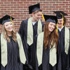 Cream Graduation Stole by Wholesale Grad Supply