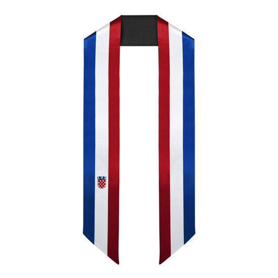 Croatia International Graduation Stole/Sash Study Abroad Graduate by Wholesale Grad Supply