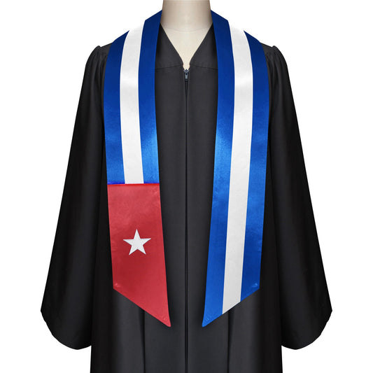 Cuba International Graduation Stole/Sash Study Abroad Graduate by Wholesale Grad Supply
