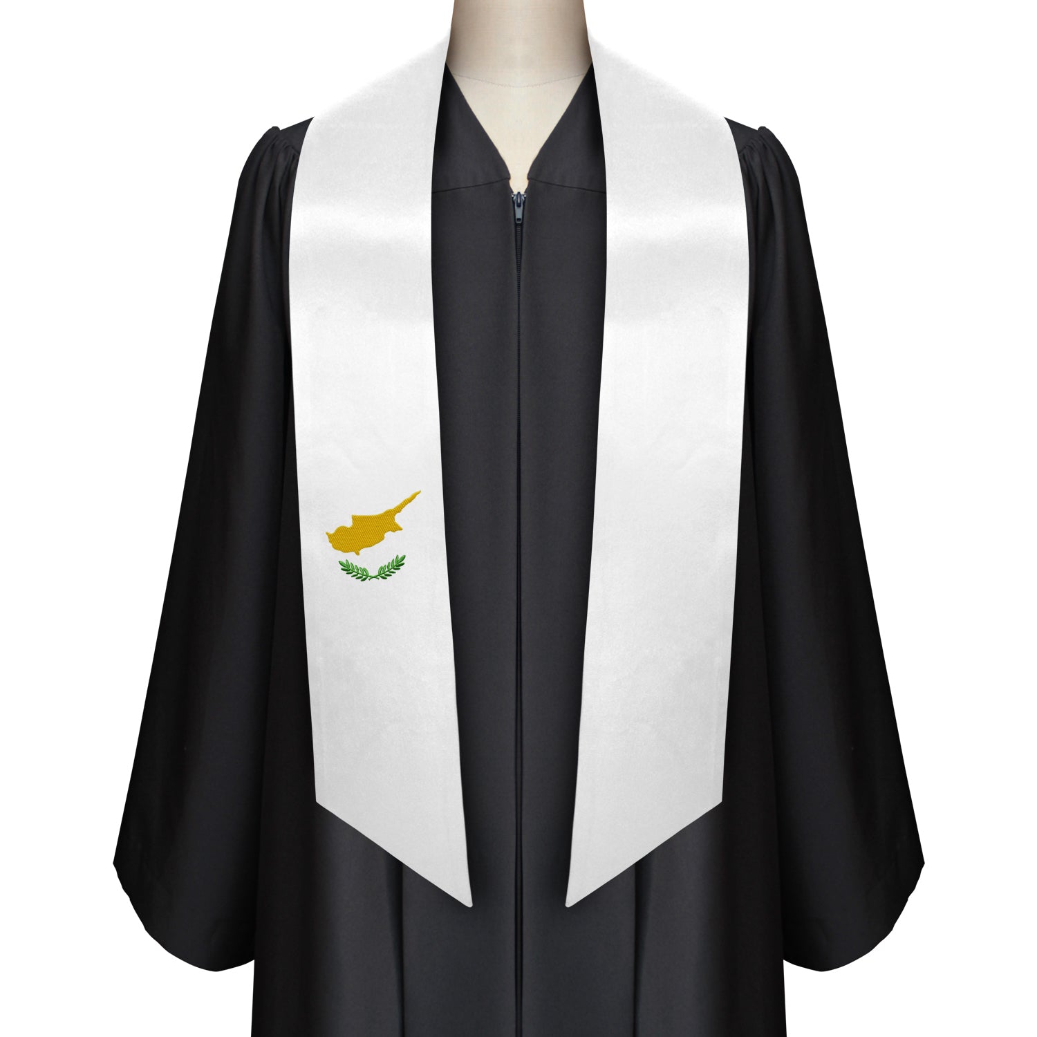 Cyprus International Graduation Stole/Sash Study Abroad Graduate by Wholesale Grad Supply