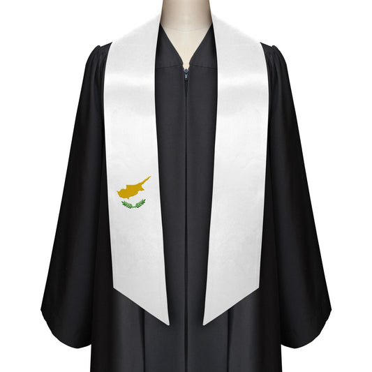 Cyprus International Graduation Stole/Sash Study Abroad Graduate by Wholesale Grad Supply