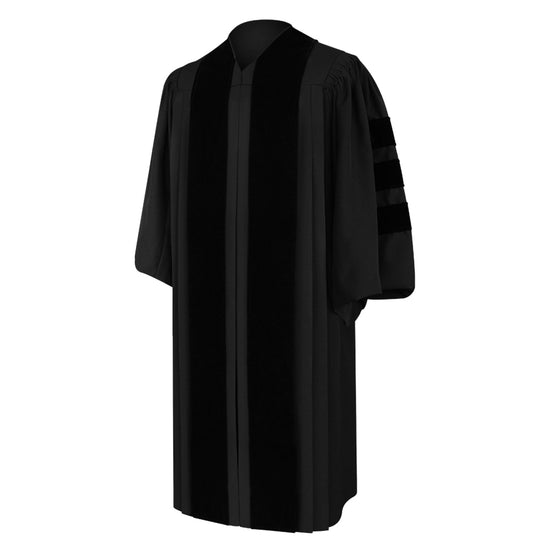 Deluxe Doctoral Graduation Gown by Wholesale Grad Supply