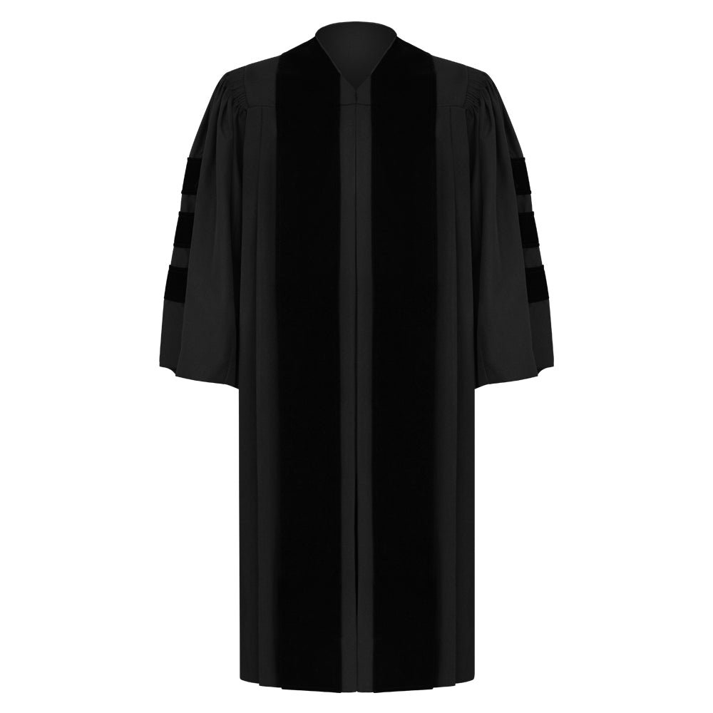 Deluxe Doctoral Graduation Gown by Wholesale Grad Supply