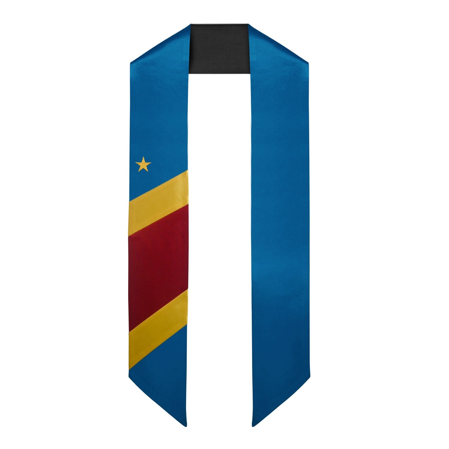 Democratic Republic of Congo International Graduation Stole/Sash Study Abroad Graduate by Wholesale Grad Supply