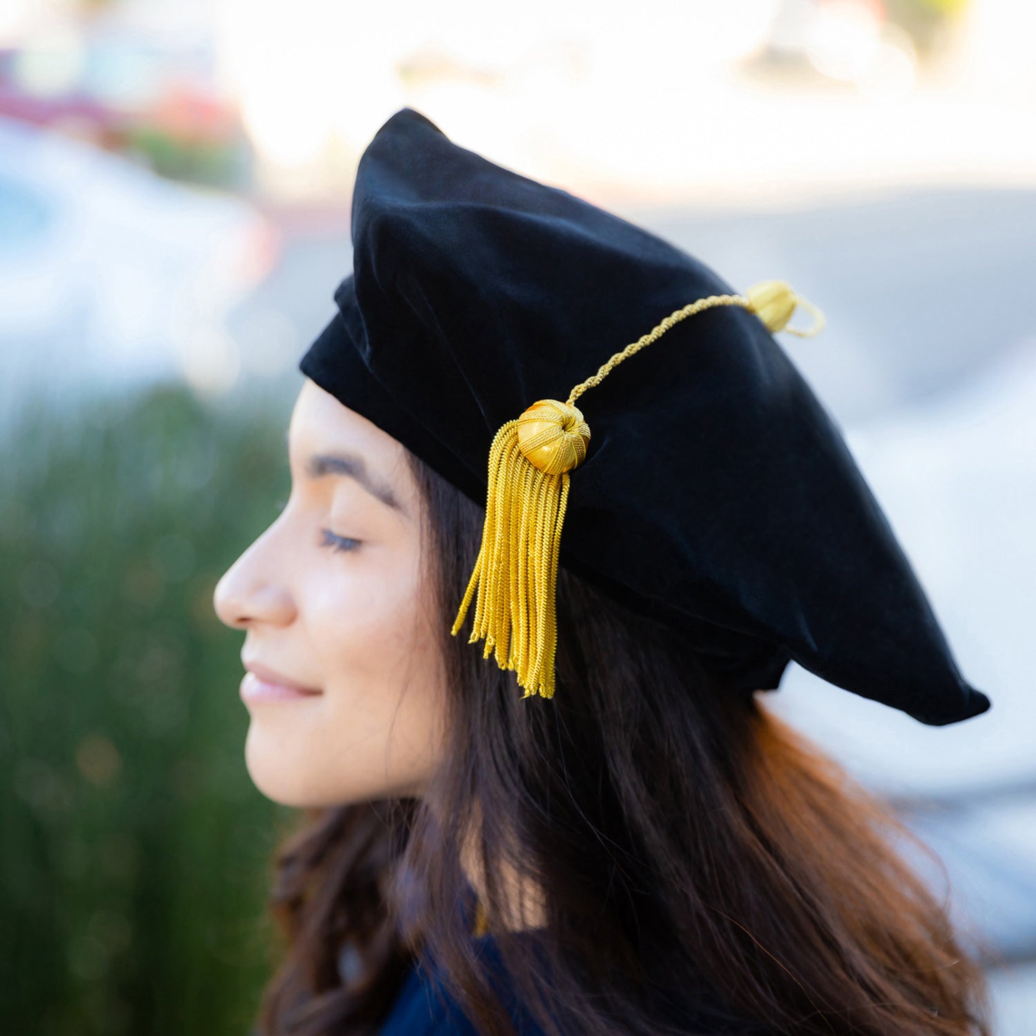 Doctoral Graduation Tam with Six Sides by Wholesale Grad Supply