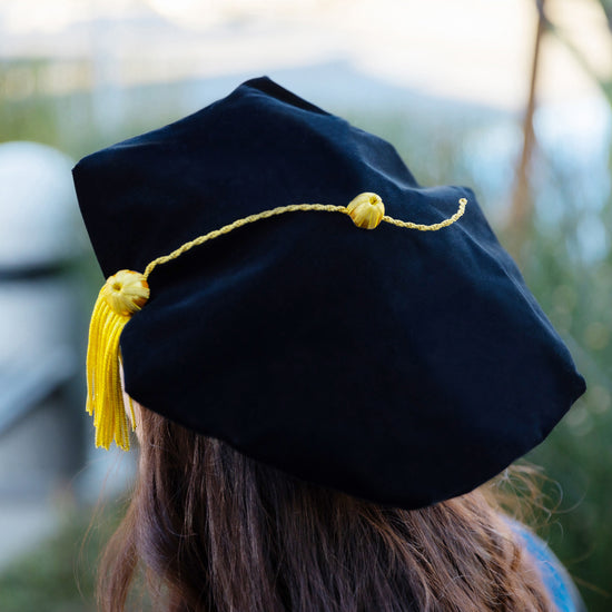Doctoral Graduation Tam with Six Sides by Wholesale Grad Supply