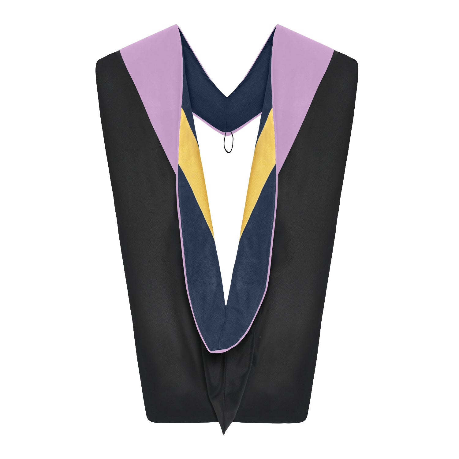 Doctoral Hood For Dentistry - Lilac/Navy Blue/Gold by Wholesale Grad Supply