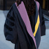 Doctoral Hood For Dentistry - Lilac/Navy Blue/Gold by Wholesale Grad Supply
