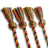 Double Graduation Honor Cord Black/Red/Gold by Wholesale Grad Supply
