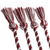 Double Graduation Honor Cord Cardinal/White by Wholesale Grad Supply