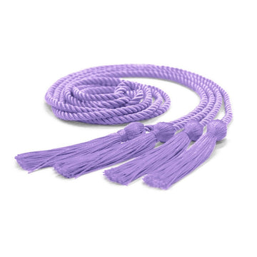 Double Graduation Honor Cord Lilac by Wholesale Grad Supply