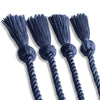 Double Graduation Honor Cord Navy Blue by Wholesale Grad Supply