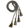 Double Graduation Honor Cord Navy Blue/Gold by Wholesale Grad Supply