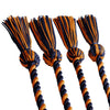 Double Graduation Honor Cord Navy Blue/Orange by Wholesale Grad Supply