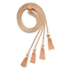 Double Graduation Honor Cord Peach by Wholesale Grad Supply