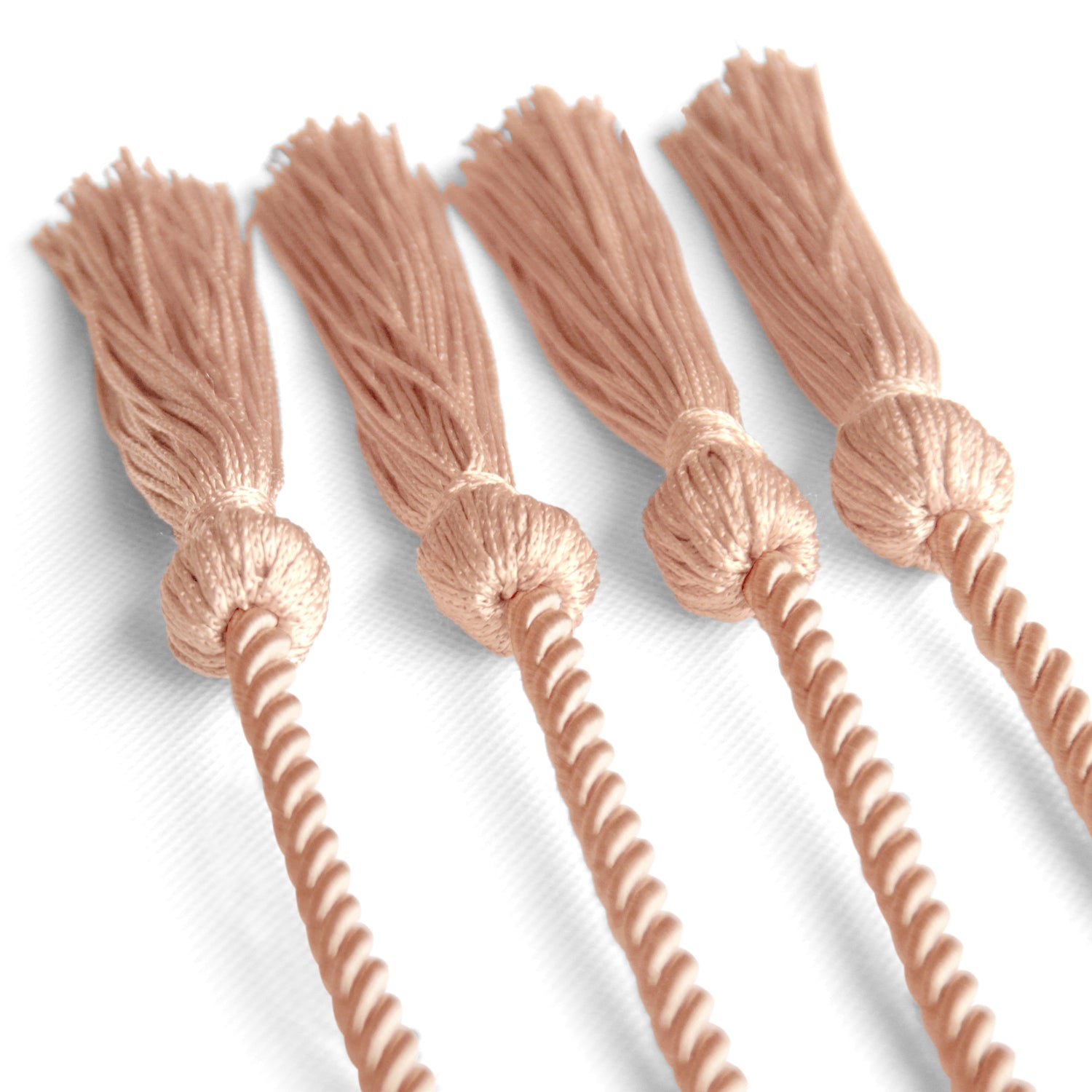 Double Graduation Honor Cord Peach by Wholesale Grad Supply