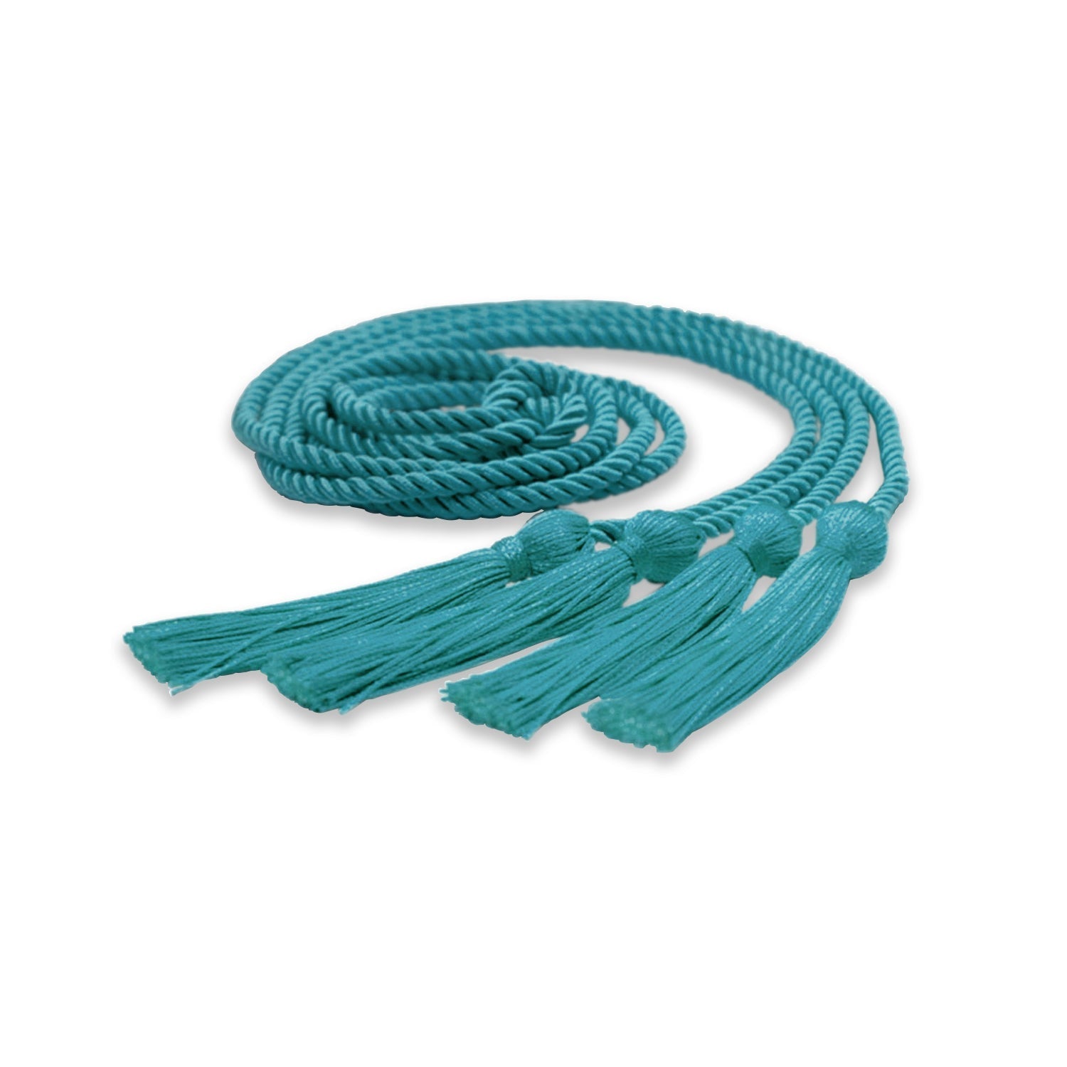 Double Graduation Honor Cord Peacock by Wholesale Grad Supply
