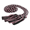 Double Graduation Honor Cord Pink/Black by Wholesale Grad Supply
