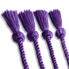Double Graduation Honor Cord Purple by Wholesale Grad Supply