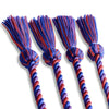 Double Graduation Honor Cord Royal Blue/Purple/Red by Wholesale Grad Supply