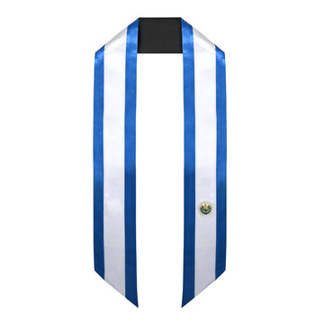 El Salvador International Graduation Stole/Sash Study Abroad Graduate by Wholesale Grad Supply