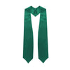Emerald Green Graduation Stole by Wholesale Grad Supply