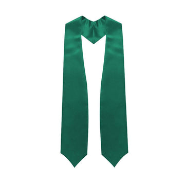 Emerald Green Graduation Stole by Wholesale Grad Supply
