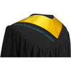Gold Class of 2024 Graduation Stole/Sash with Classic Tips by Wholesale Grad Supply