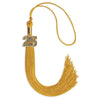 Gold Graduation Tassel with Gold Bling Charm by Wholesale Grad Supply