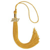 Gold Graduation Tassel with Gold Bling Charm by Wholesale Grad Supply