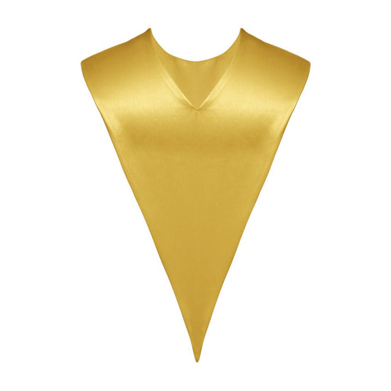 Gold Graduation V-Stole by Wholesale Grad Supply