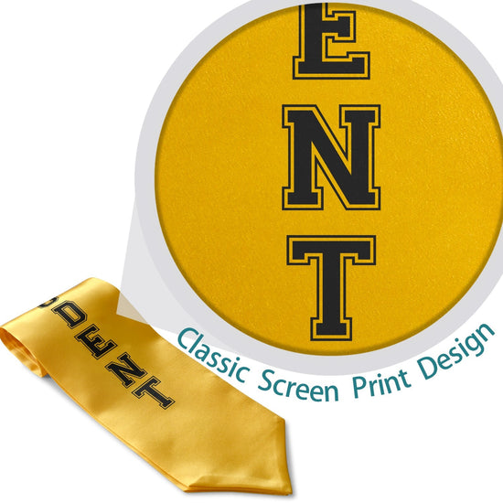 Gold Student Athlete Graduate Stole/Sash with Classic Tips by Wholesale Grad Supply