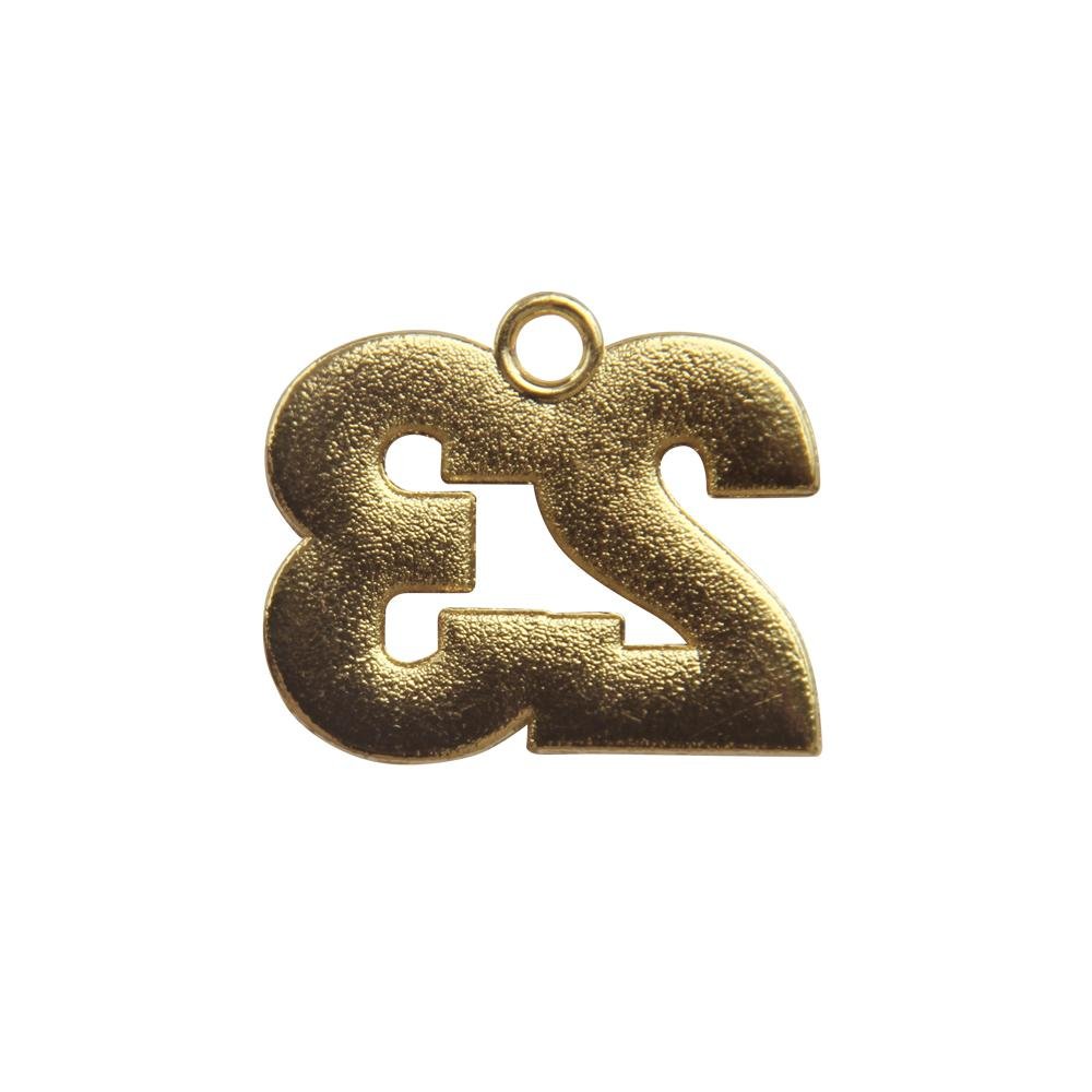 Gold Tassel Date Bling Charm Year 2023 by Wholesale Grad Supply