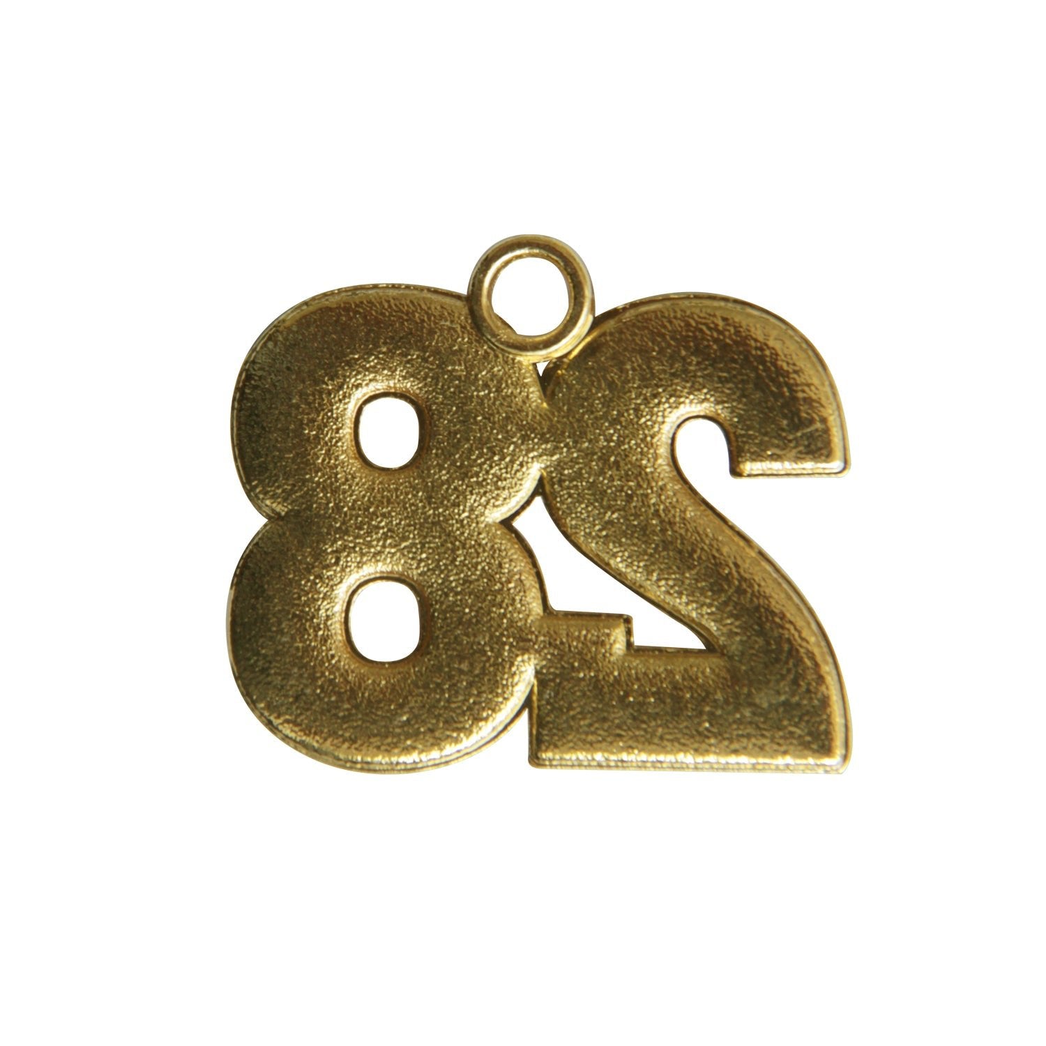 Gold Tassel Date Bling Charm Year 2028 by Wholesale Grad Supply