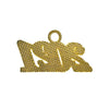 Gold Tassel Date Charm Year 2021 by Wholesale Grad Supply