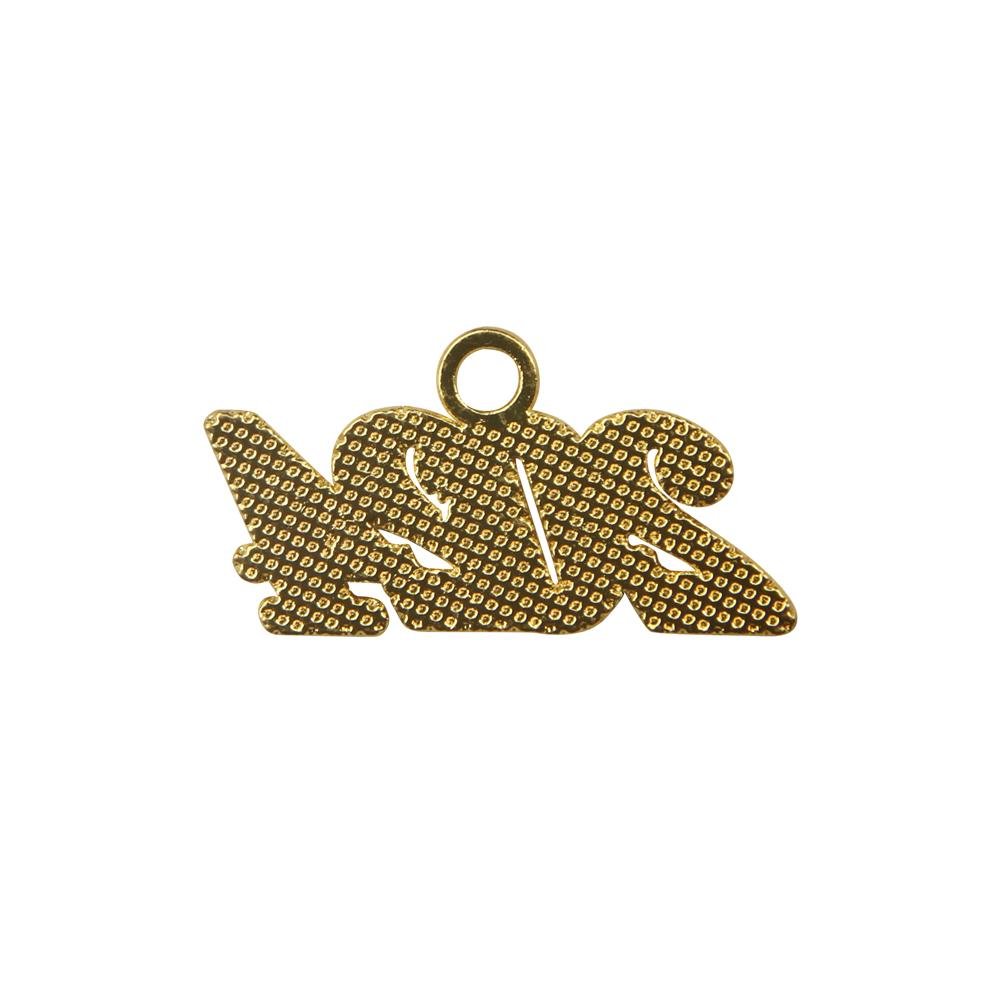 Gold Tassel Date Charm Year 2024 by Wholesale Grad Supply