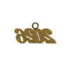 Gold Tassel Date Charm Year 2026 by Wholesale Grad Supply