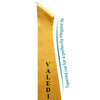 Gold Valedictorian Graduation Stole/Sash with Classic Tips by Wholesale Grad Supply