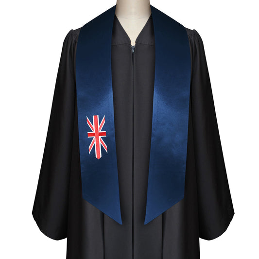 Great Britain International Graduation Stole/Sash Study Abroad Graduate by Wholesale Grad Supply