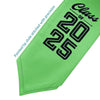 Green Class of 2025 Graduation Stole/Sash with Classic Tips by Wholesale Grad Supply