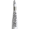 Grey/White Graduation Tassel with Silver Stacked Date Drop by Wholesale Grad Supply