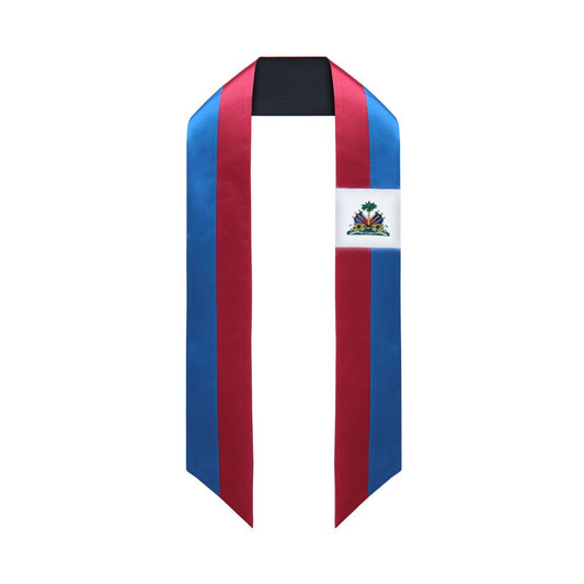 Haiti International Graduation Stole/Sash Study Abroad Graduate by Wholesale Grad Supply