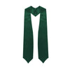 Hunter Green Graduation Stole by Wholesale Grad Supply