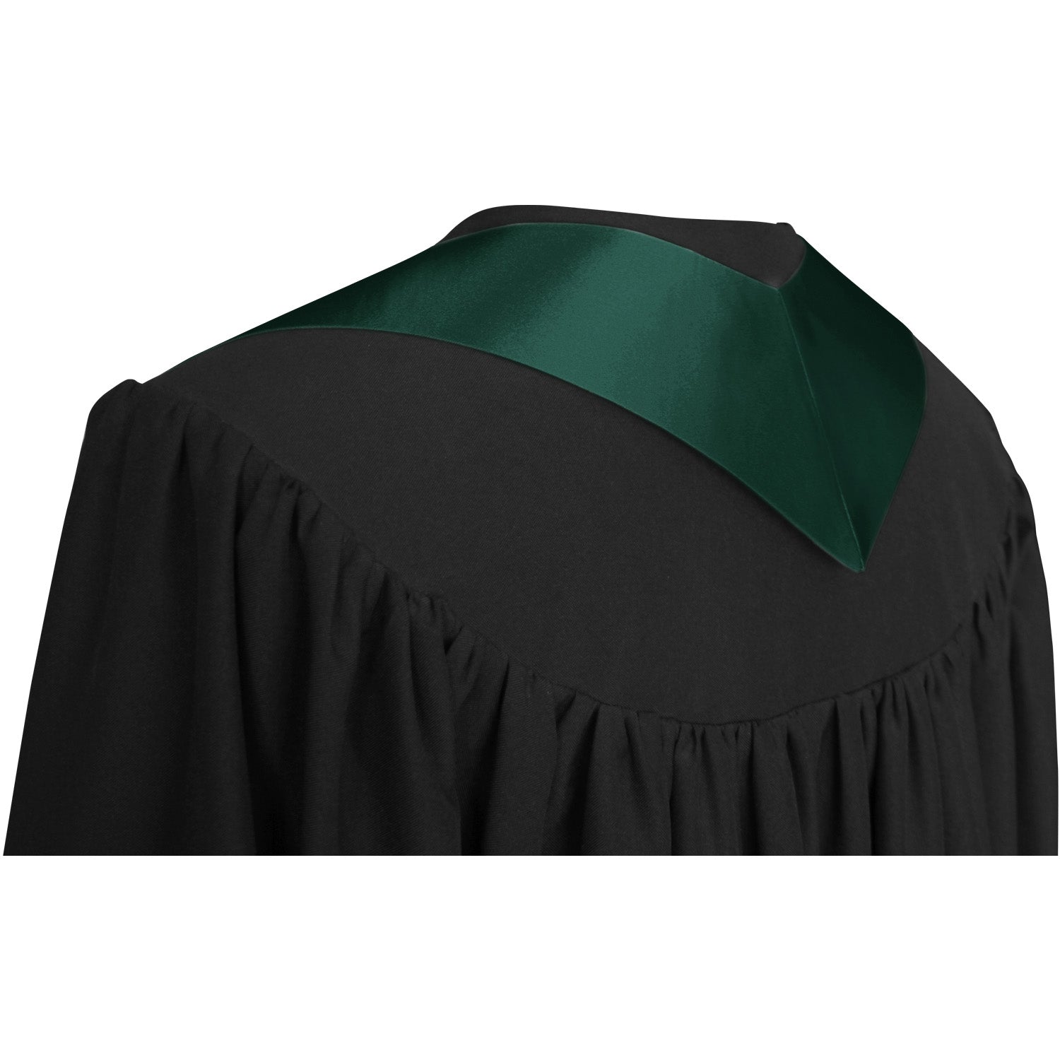 Hunter Green Graduation Stole by Wholesale Grad Supply